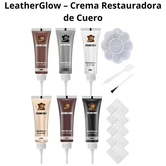 LeatherGlow – Crema Restauradora de Cuero